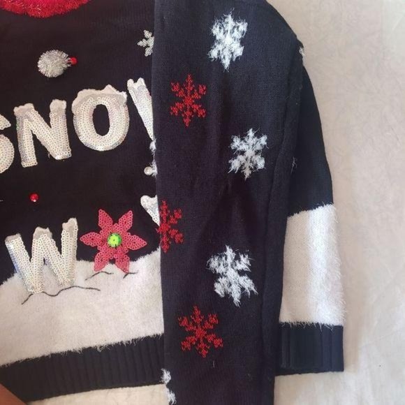 Holiday Time "Snow Way" Ugly Christmas Swe… - Picture 7 of 13